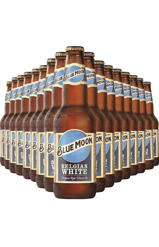 ארגז 24 בירה בלו מון- 24 בקבוקים